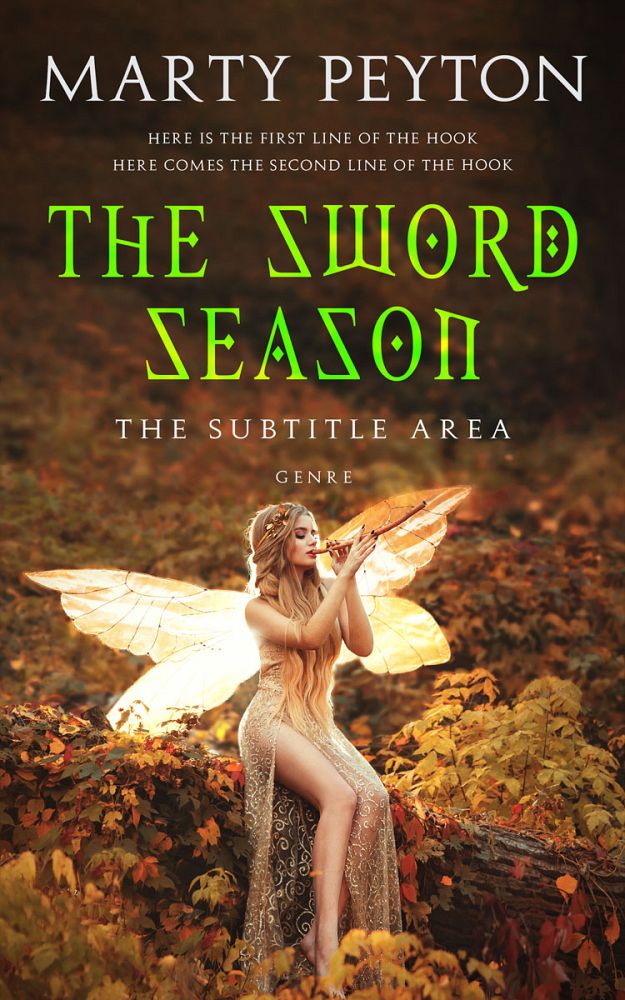 Front view of Cork #21637 - Premade Fantasy Book Cover | BookCoverZone