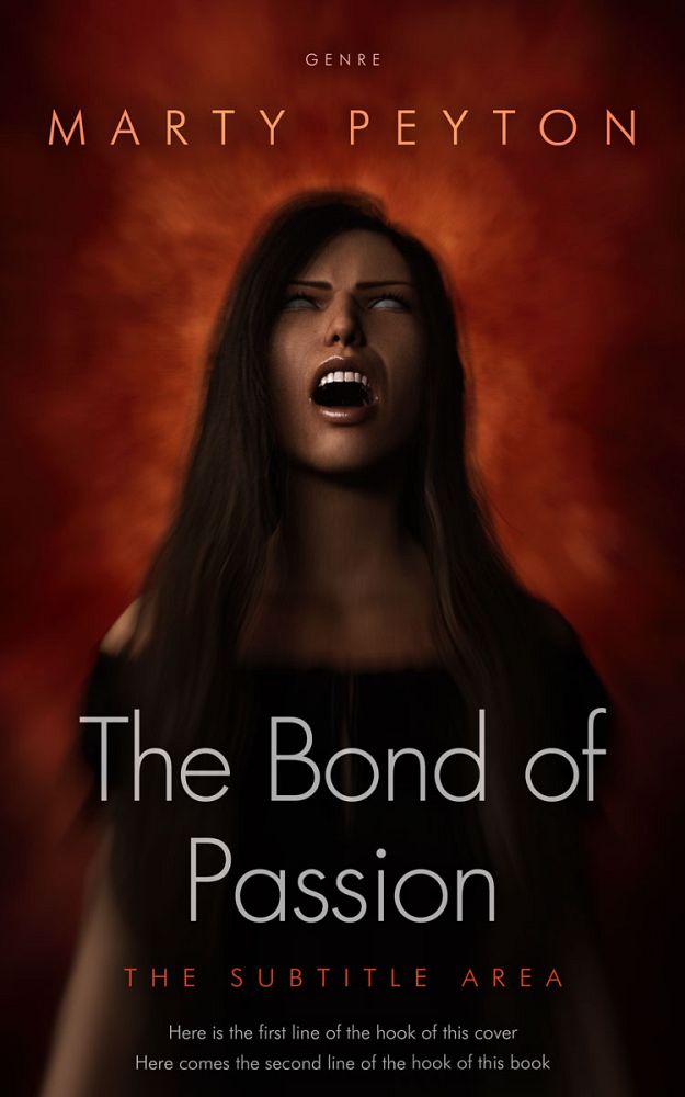 Front view of Graphite #21685 - Premade Horror Book Cover | BookCoverZone