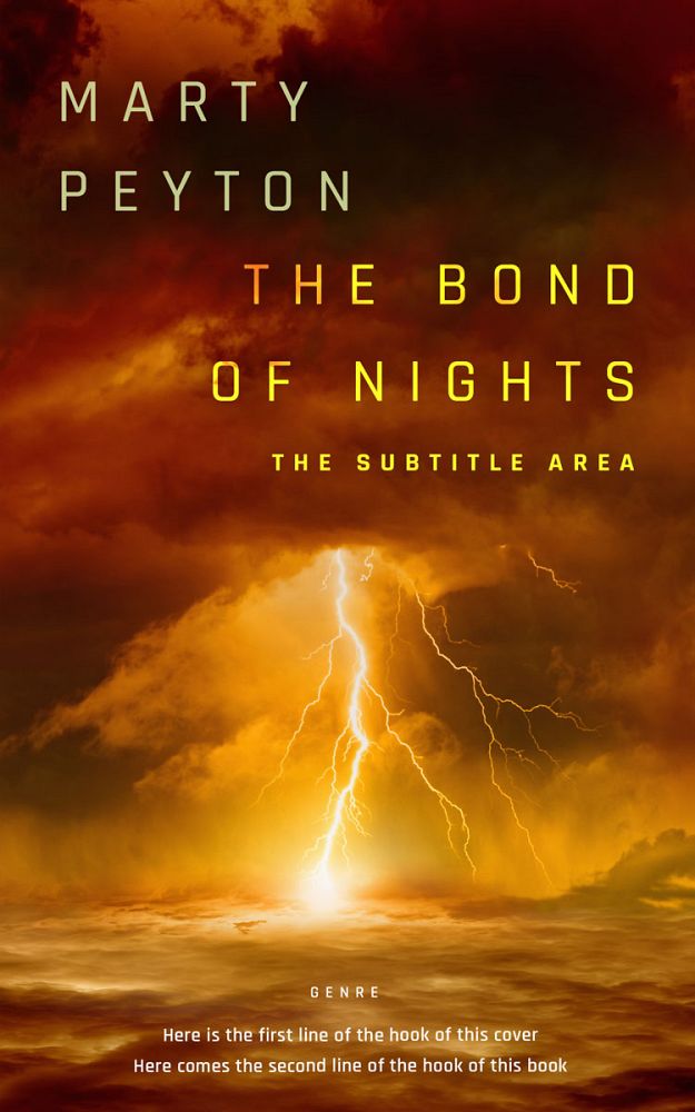Front view of Kenyan Copper #21713 - Premade Apocalyptica Book Cover | BookCoverZone
