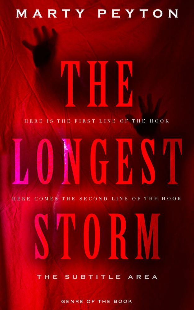 Front view of Rustic Red #21764 - Premade Horror Book Cover | BookCoverZone