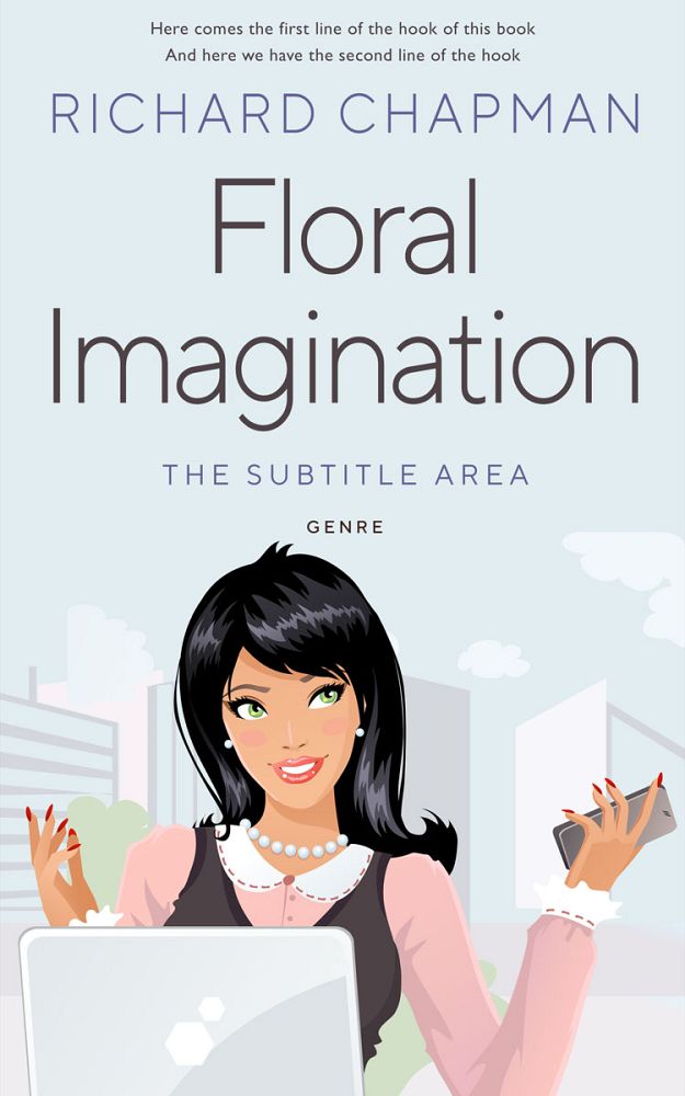 Front view of Athens Gray #21841 - Premade Chick Lit Book Cover | BookCoverZone