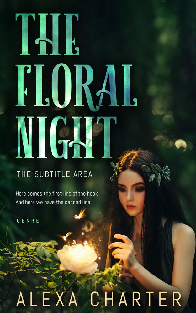 Front view of Log Cabin #21887 - Premade Fantasy Book Cover | BookCoverZone