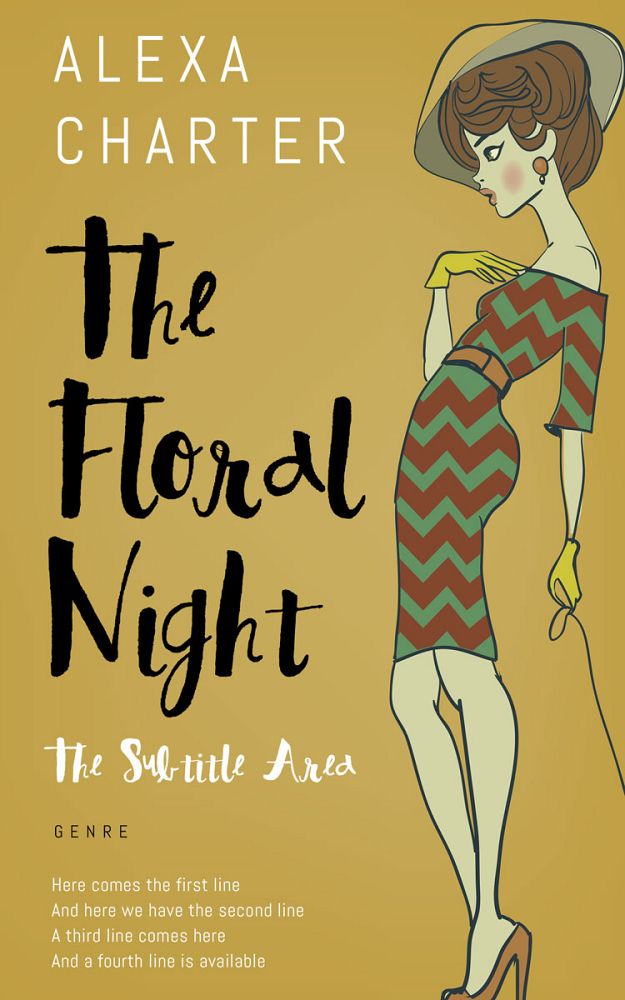 Front view of Roti #21907 - Premade Chick Lit Book Cover | BookCoverZone