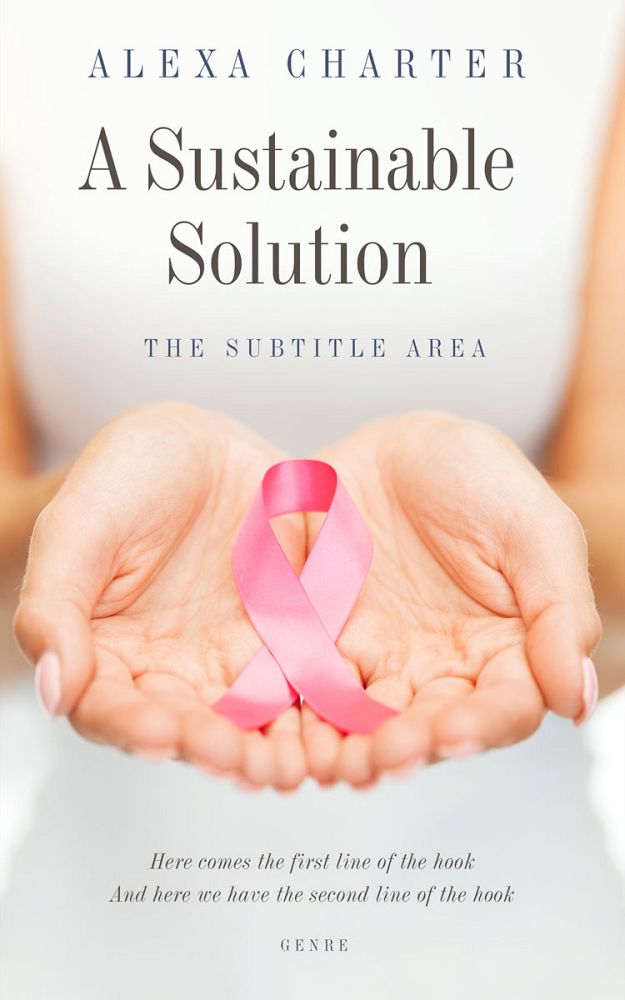 Front view of Bizarre #21921 - Premade Health & Mind & Body Book Cover | BookCoverZone