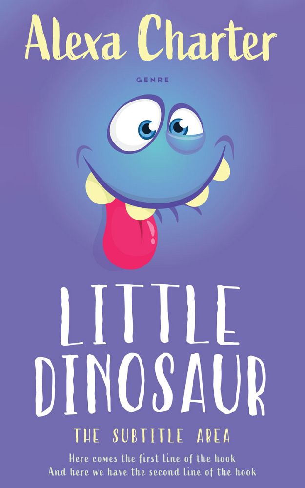Front view of Wild Blue Yonder #21971 - Premade Children Book Cover | BookCoverZone
