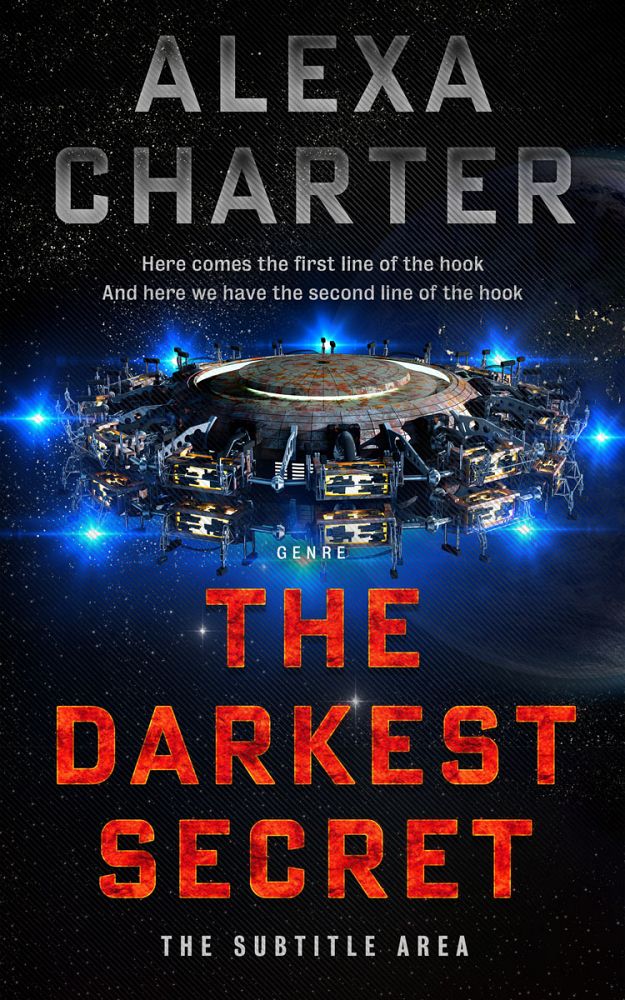 Front view of Cinder #22030 - Premade Science Fiction Book Cover | BookCoverZone