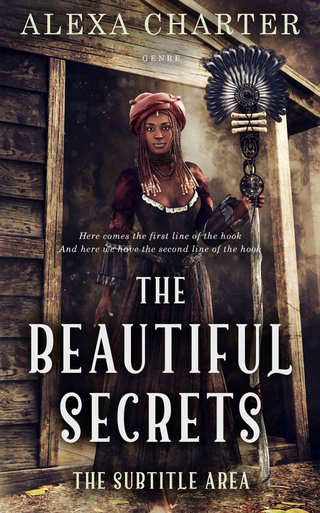 Front view of Coral Reef #22159 - Premade Fantasy Book Cover | BookCoverZone