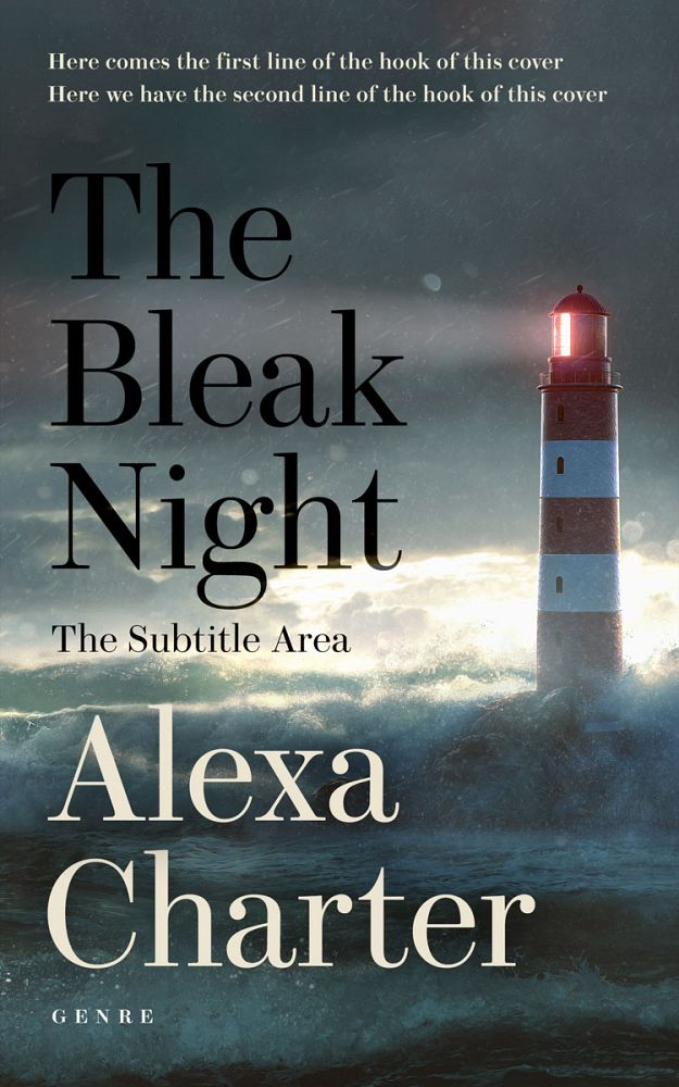 Front view of Cape Cod #22214 - Premade Literary Fiction Book Cover | BookCoverZone