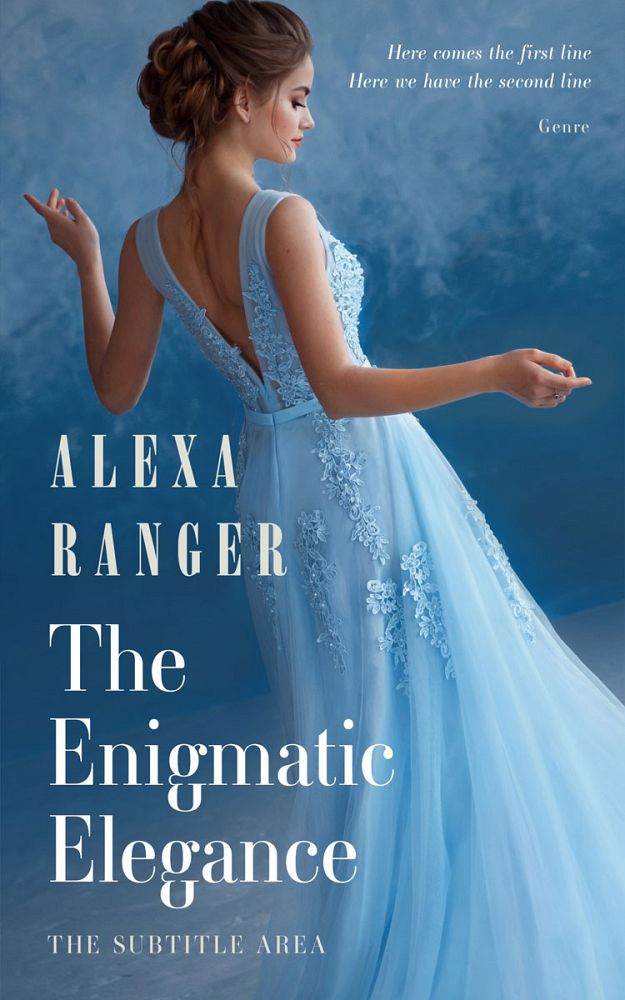 Front view of Ming #22366 - Premade Royal Romance Book Cover | BookCoverZone