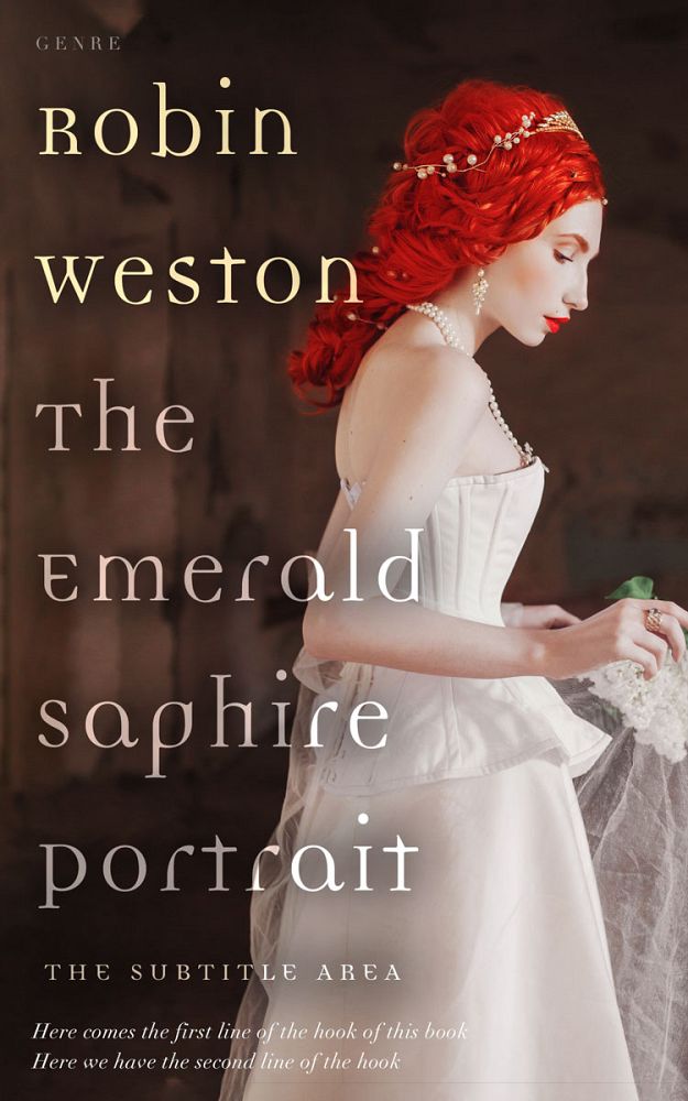 Front view of Clam Shell #22457 - Premade Historical Book Cover | BookCoverZone