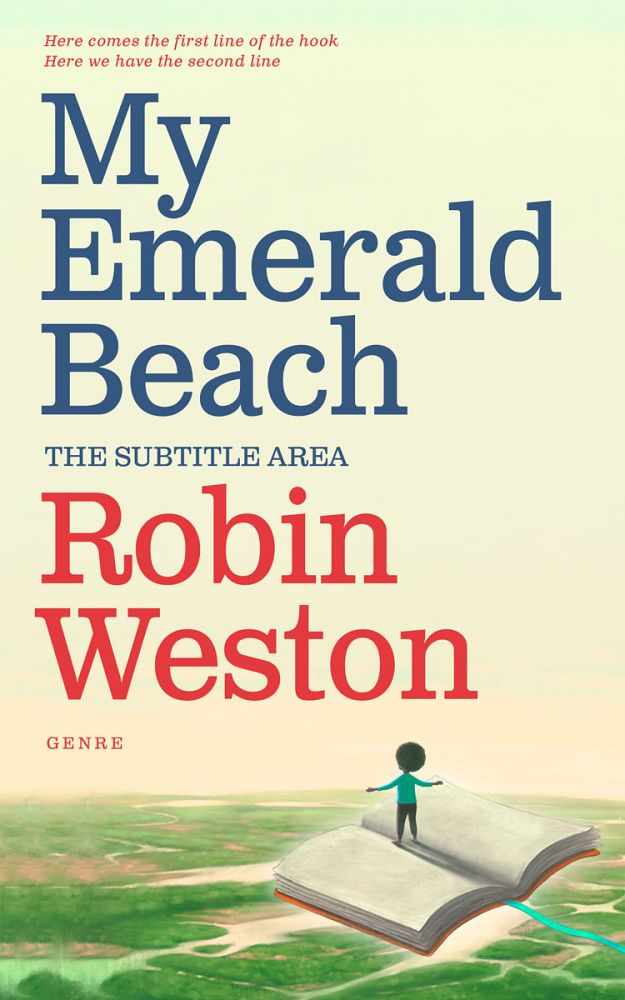Front view of Tahuna Sands #22630 - Premade Children Book Cover | BookCoverZone