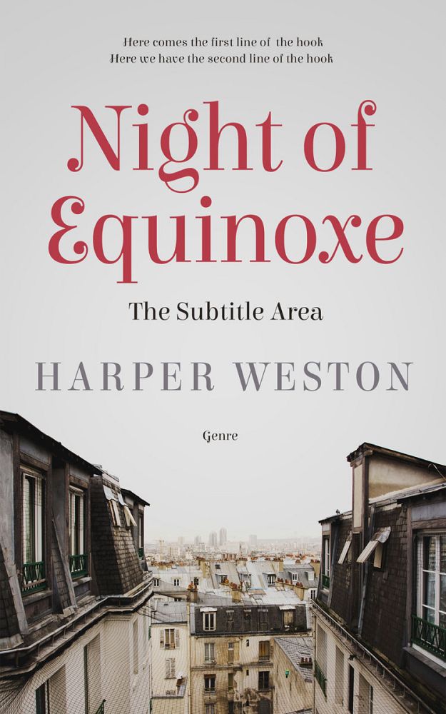 Front view of Alto #22730 - Premade Literary Fiction Book Cover | BookCoverZone