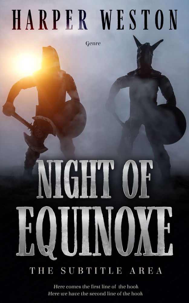 Front view of Soft Amber #22758 - Premade Fantasy Book Cover | BookCoverZone