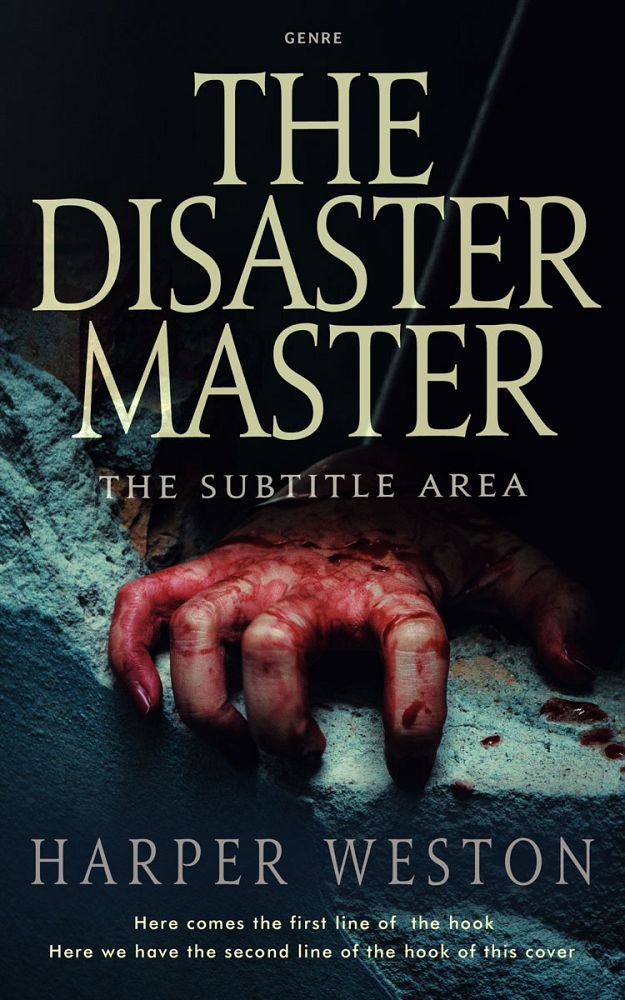 Front view of Bunker #22832 - Premade Horror Book Cover | BookCoverZone