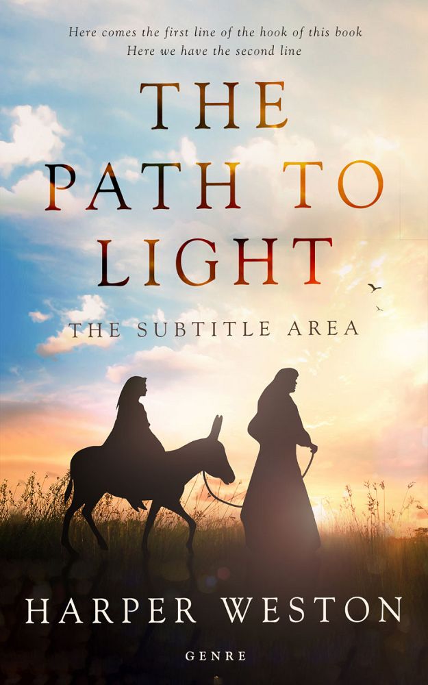 Front view of Dune #23082 - Premade Religion & Spirituality Book Cover | BookCoverZone