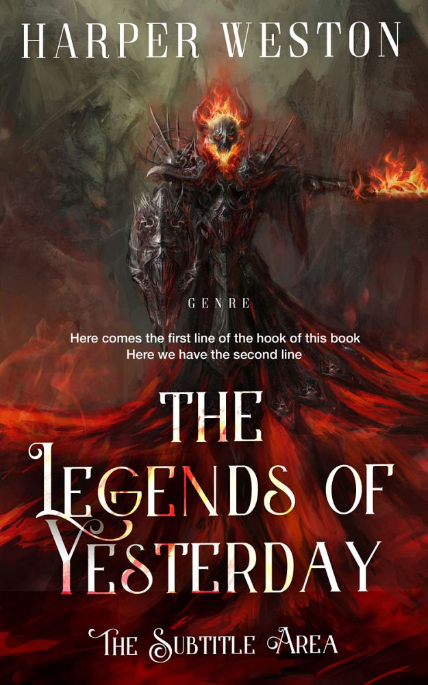Front view of Cork #23134 - Premade Fantasy Book Cover | BookCoverZone