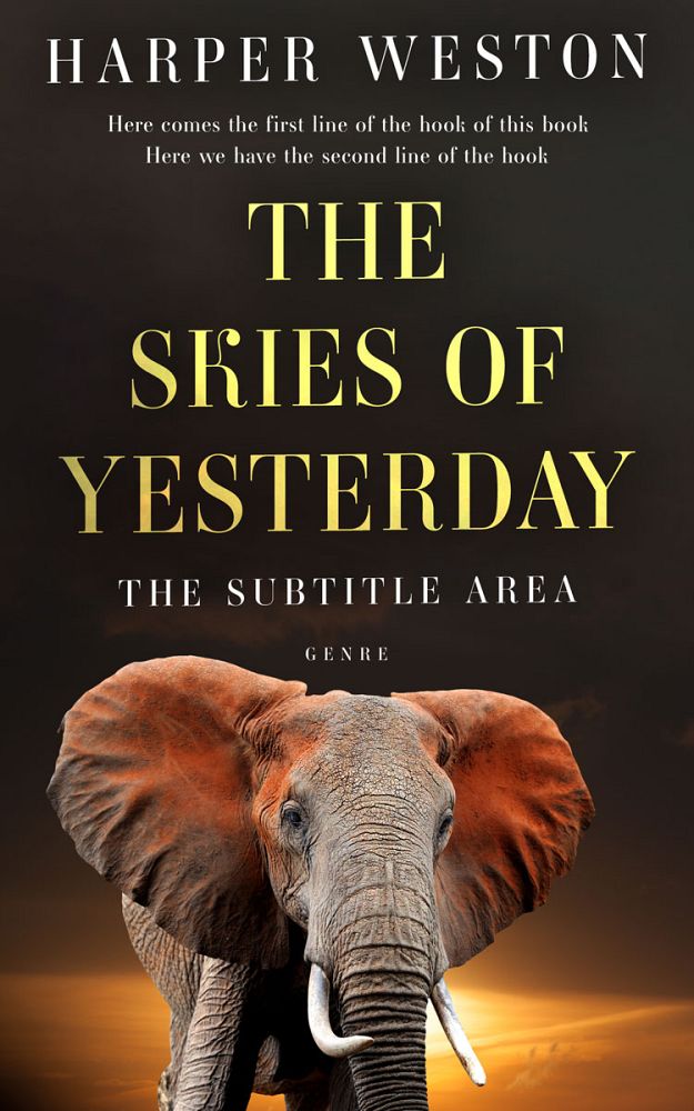Front view of Zeus #23239 - Premade Nature Book Cover | BookCoverZone