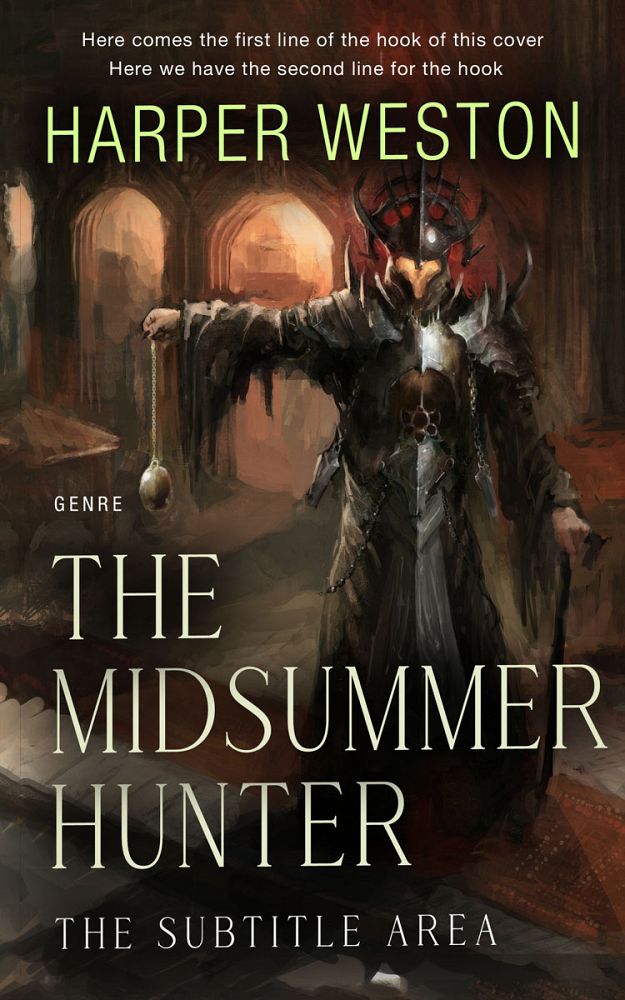 Front view of Oil #23307 - Premade Fantasy Book Cover | BookCoverZone