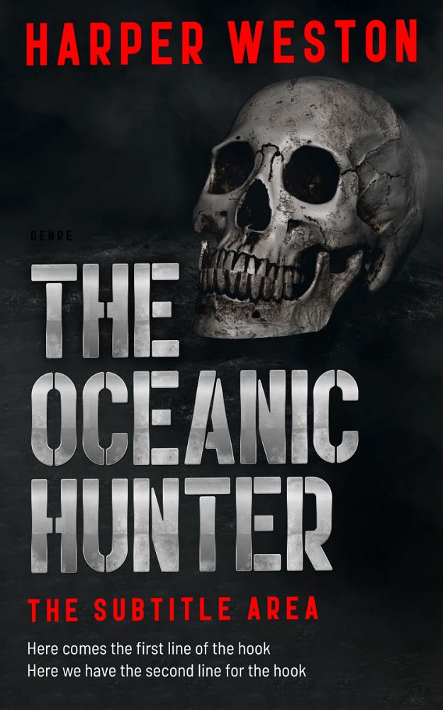 Front view of Woodsmoke #23408 - Premade Horror Book Cover | BookCoverZone