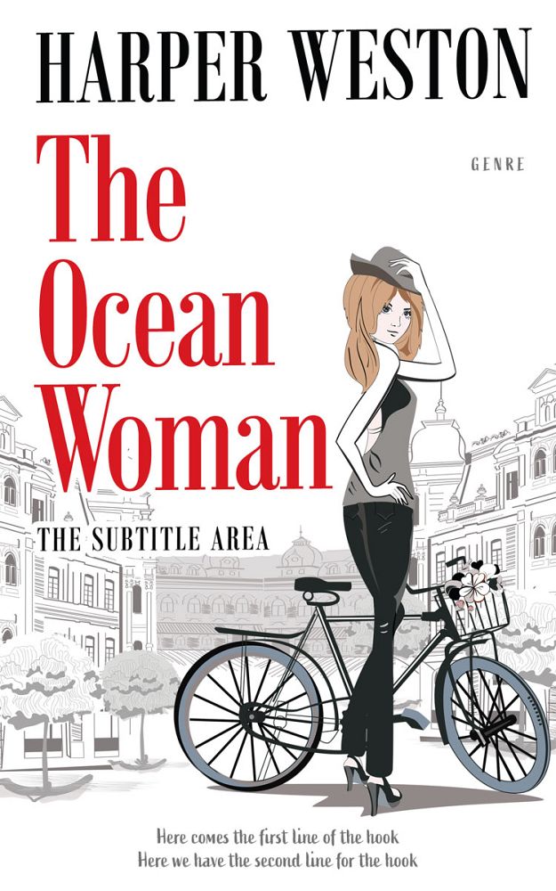 Front view of Swiss Coffee #23495 - Premade Chick Lit Book Cover | BookCoverZone