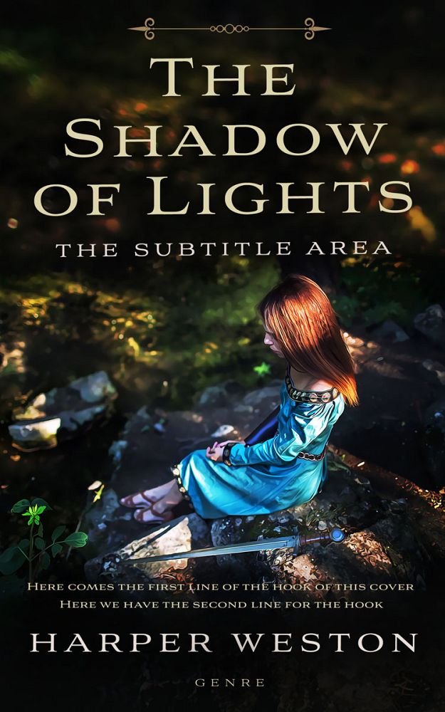 Front view of Log Cabin #23745 - Premade Fantasy Book Cover | BookCoverZone