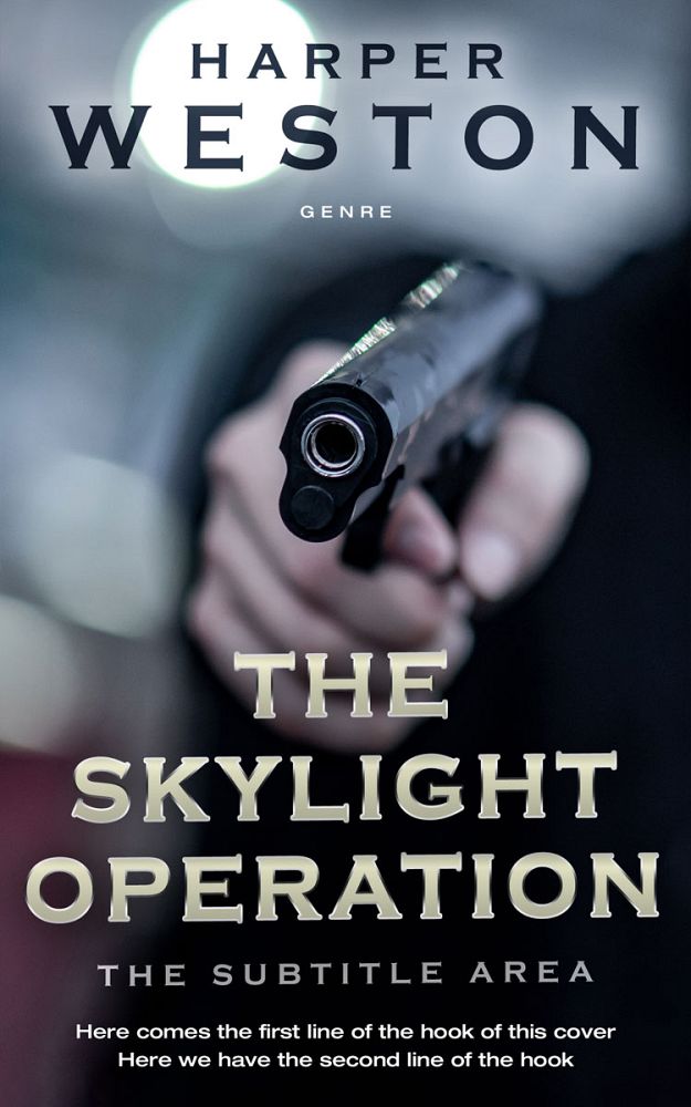 Front view of Shark #23806 - Premade Mystery & Thriller & Suspense Book Cover | BookCoverZone