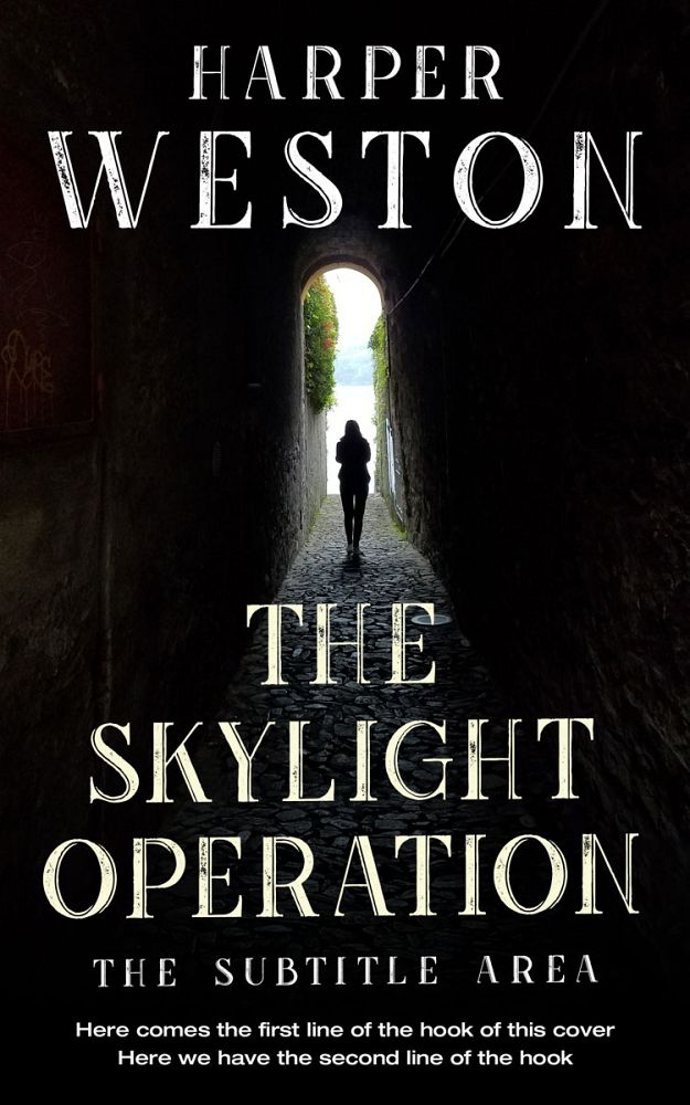 Front view of Cod Gray #23808 - Premade Mystery & Thriller & Suspense Book Cover | BookCoverZone