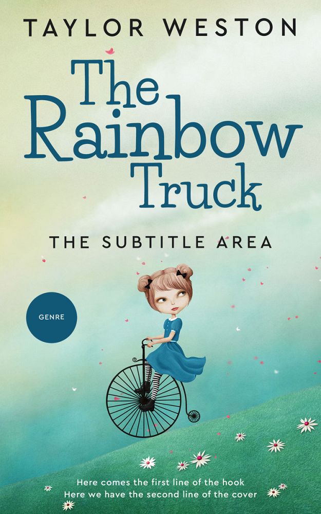 Front view of Paradiso #24031 - Premade Children Book Cover | BookCoverZone