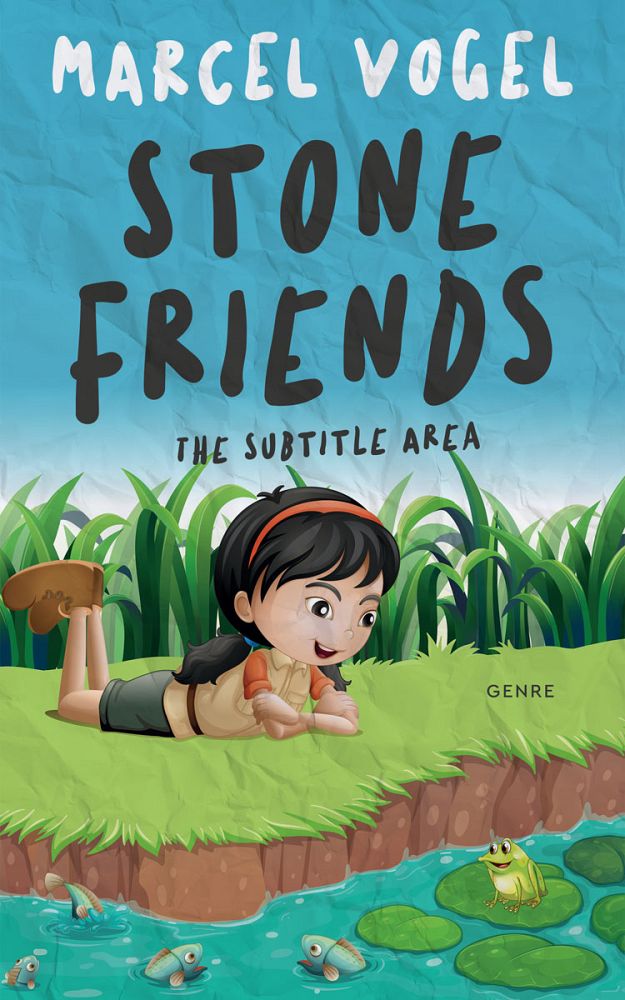 Front view of Breaker Bay #24140 - Premade Children Book Cover | BookCoverZone