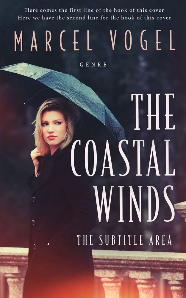 Front view of Baltic Sea #24233 - Premade Romance Book Cover | BookCoverZone
