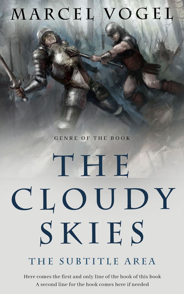 Front view of Celeste #24364 - Premade Fantasy Book Cover | BookCoverZone