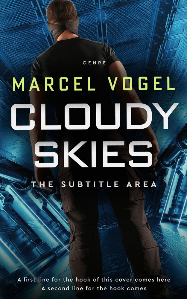 Front view of Big Stone #24458 - Premade Science Fiction Book Cover | BookCoverZone