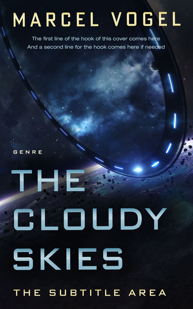Front view of Mirage #24490 - Premade Science Fiction Book Cover | BookCoverZone