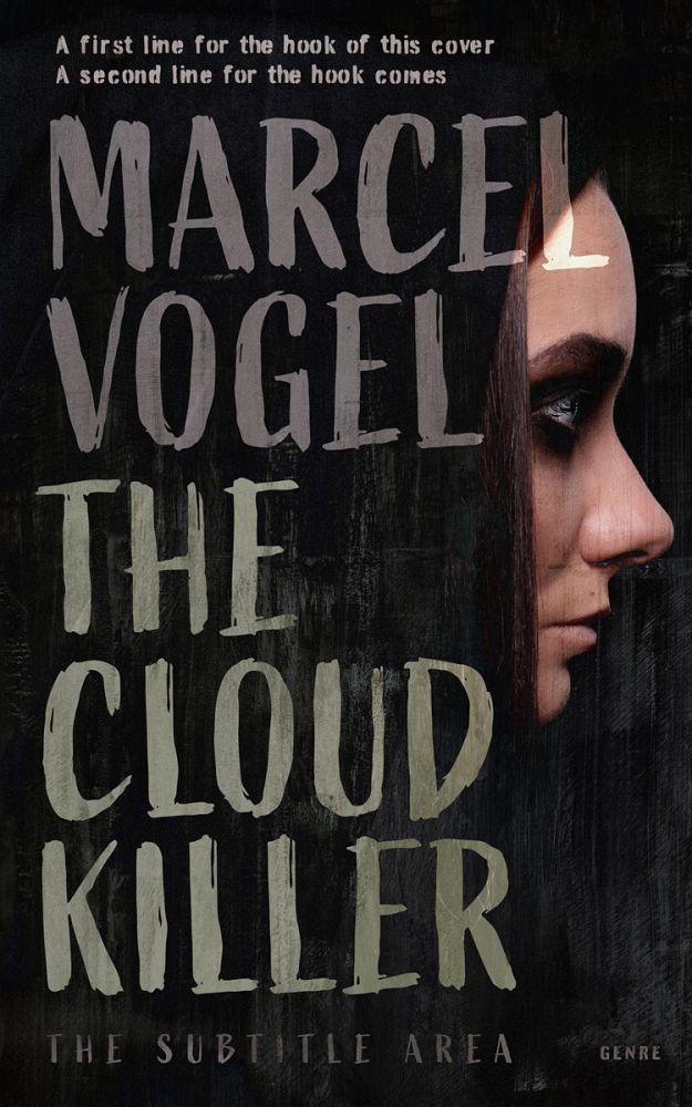 Front view of Cod Gray #24532 - Premade Horror Book Cover | BookCoverZone