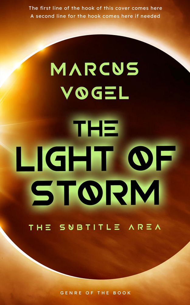 Front view of Copper Canyon #24624 - Premade Science Fiction Book Cover | BookCoverZone