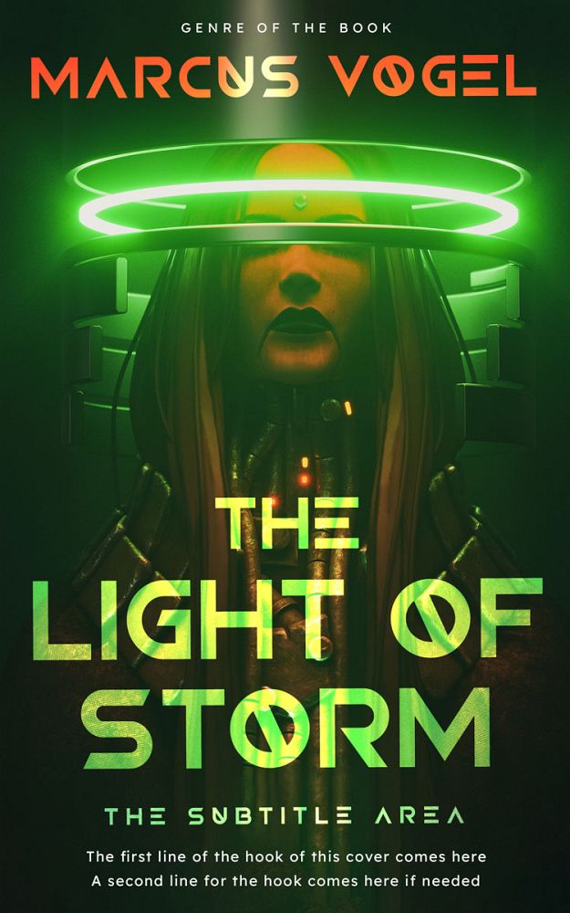 Front view of Mallard #24627 - Premade Science Fiction Book Cover | BookCoverZone