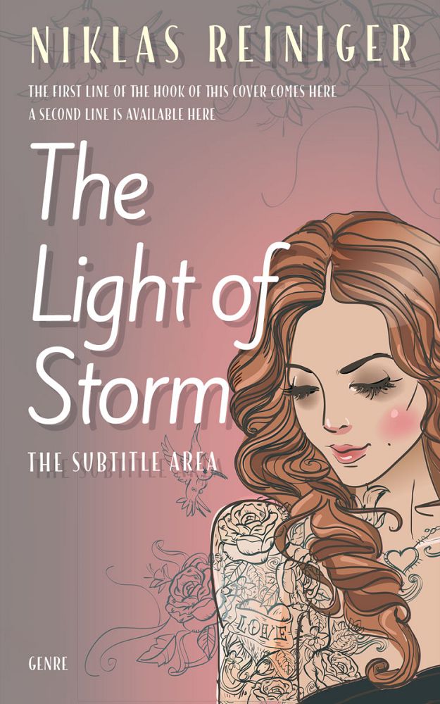 Front view of Pharlap #24669 - Premade Chick Lit Book Cover | BookCoverZone