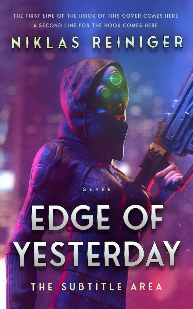 Front view of Bossanova #24679 - Premade Science Fiction Book Cover | BookCoverZone