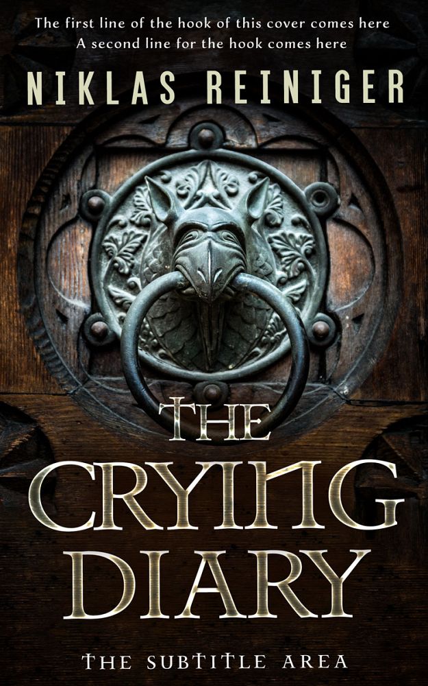 Front view of Zeus #24711 - Premade Horror Book Cover | BookCoverZone