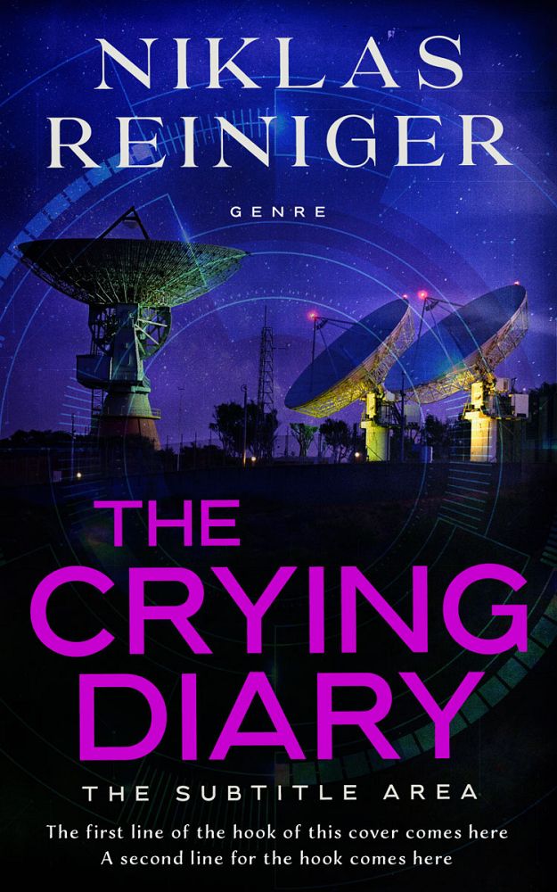 Front view of Ebony #24737 - Premade Mystery & Thriller & Suspense Book Cover | BookCoverZone