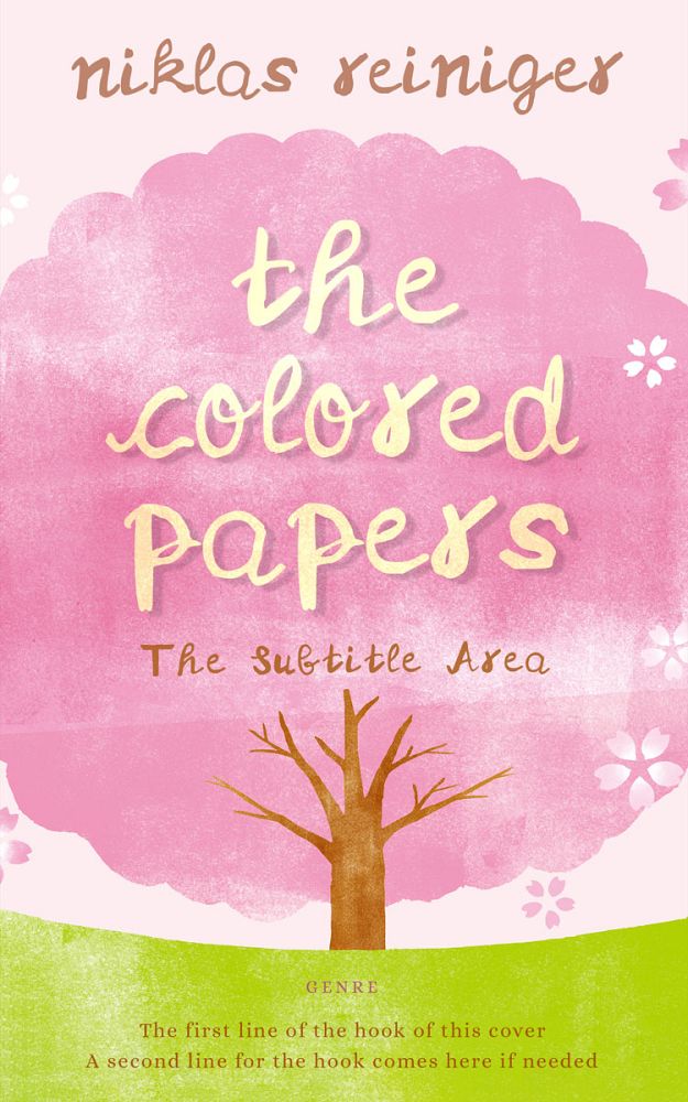 Front view of Azalea #24760 - Premade Children Book Cover | BookCoverZone
