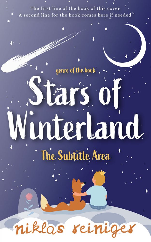 Front view of East Bay #24765 - Premade Children Book Cover | BookCoverZone