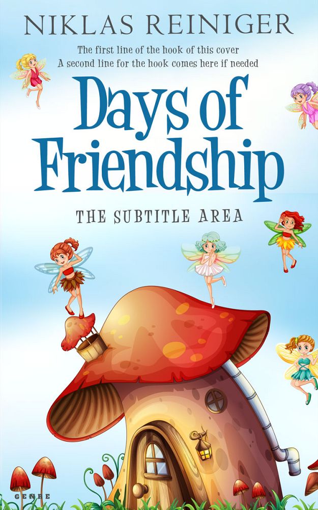 Front view of Jagged Ice #24778 - Premade Children Book Cover | BookCoverZone