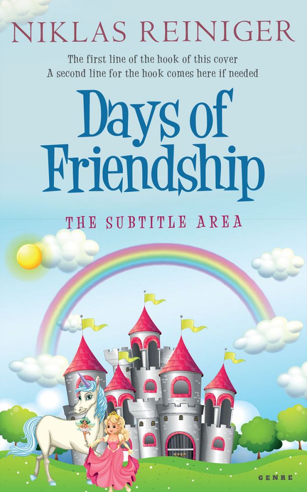Front view of Botticelli #24780 - Premade Children Book Cover | BookCoverZone