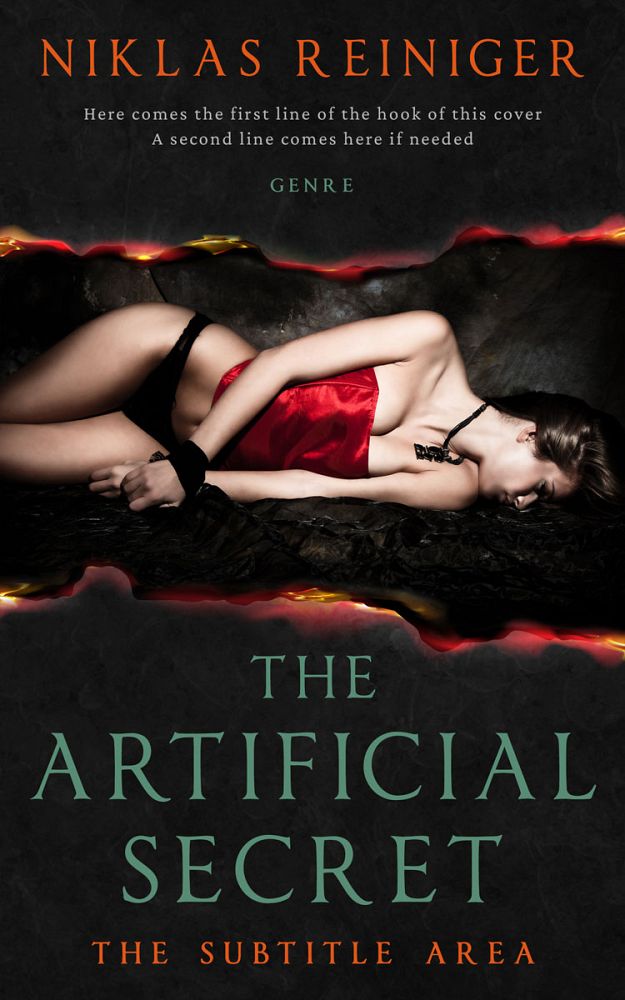 Front view of Cod Gray #24810 - Premade Erotica Book Cover | BookCoverZone
