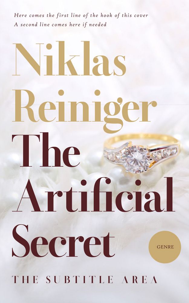 Front view of Ebb #24852 - Premade Romance Book Cover | BookCoverZone