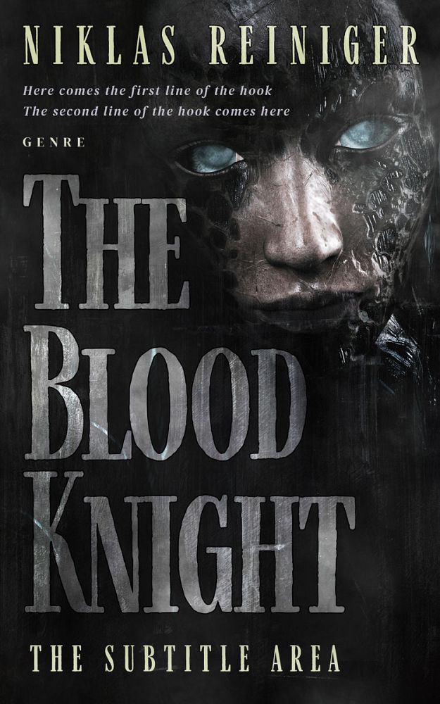 Front view of Cod Gray #24915 - Premade Horror Book Cover | BookCoverZone