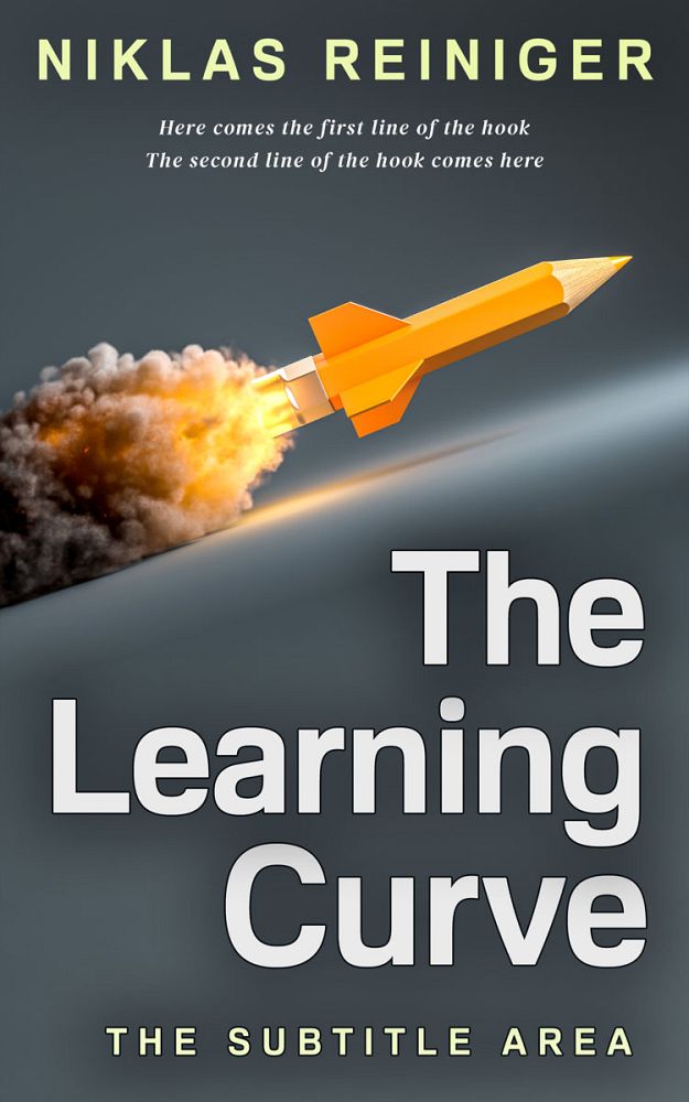 Front view of Mako #24925 - Premade Education Book Cover | BookCoverZone