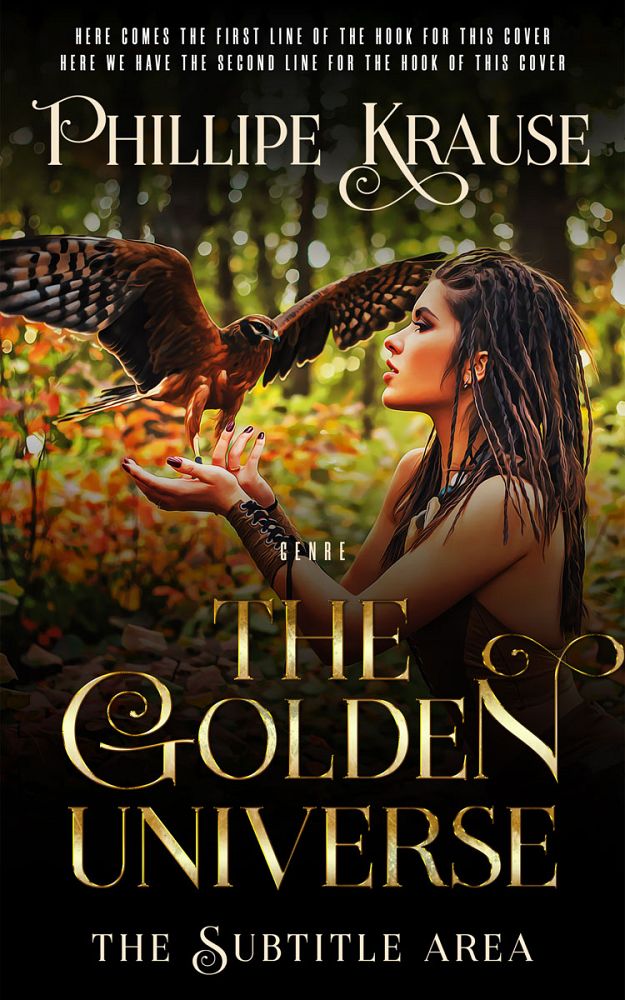 Front view of Twine #25144 - Premade Fantasy Book Cover | BookCoverZone