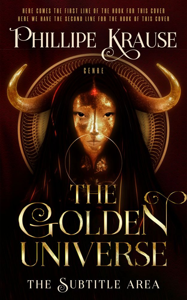 Front view of Creole #25145 - Premade Fantasy Book Cover | BookCoverZone